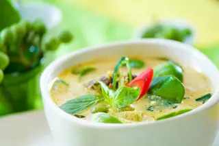 Green curry at touch of thai yuma